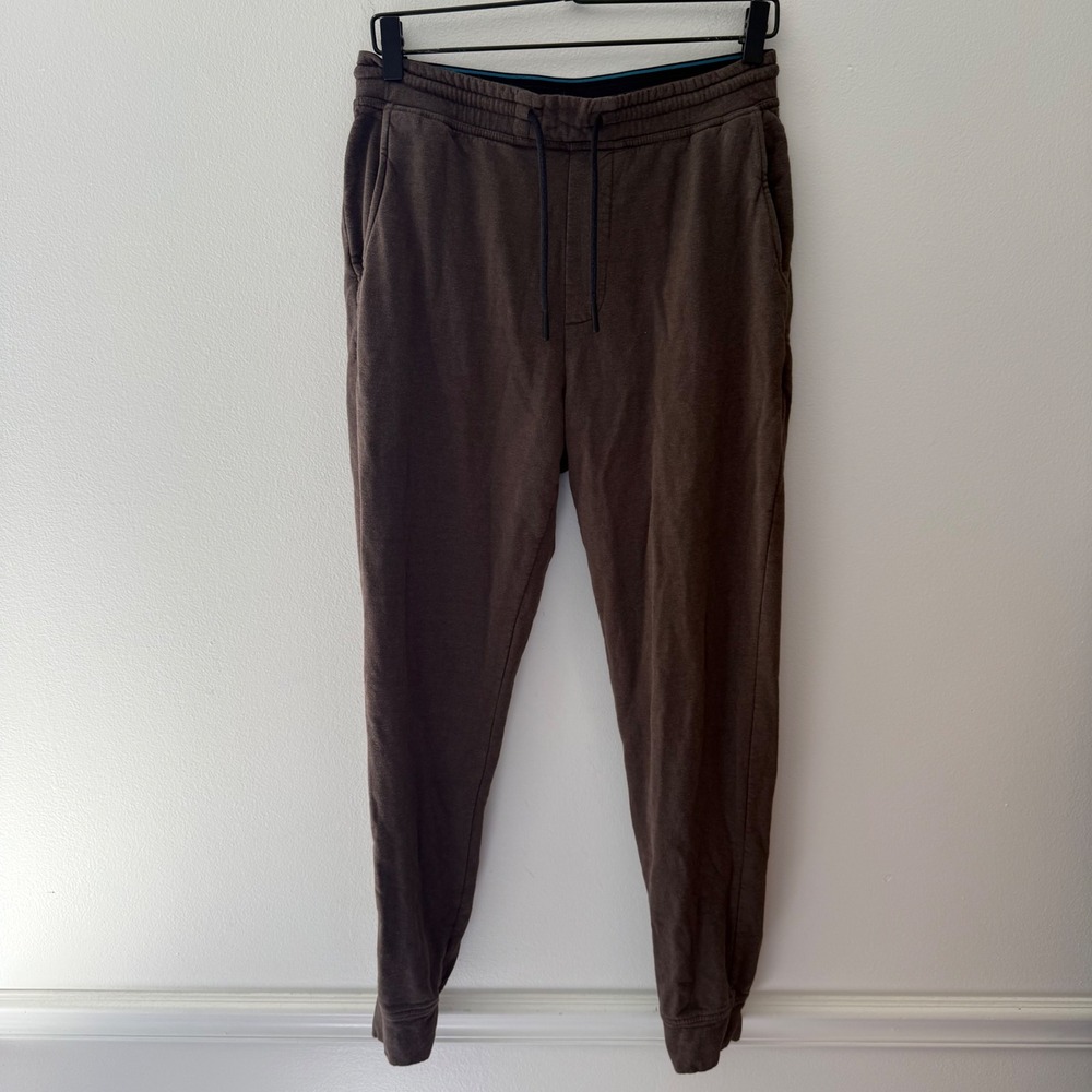 Stance Butter Blend Joggers Womens Brown Tapered Sweatpants Drawstring sz Small